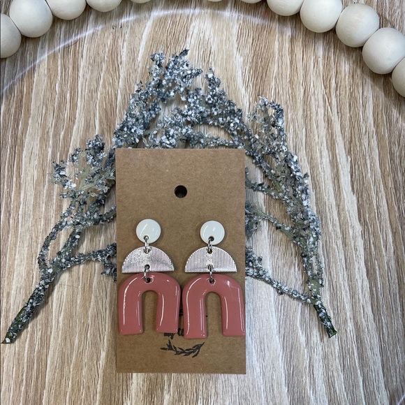 Handmade Polymer Clay earrings - Picture 3 of 7